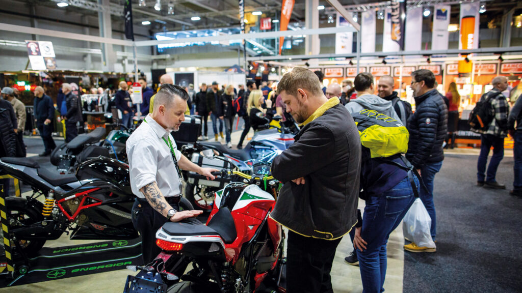 Utstiller på MC-messen