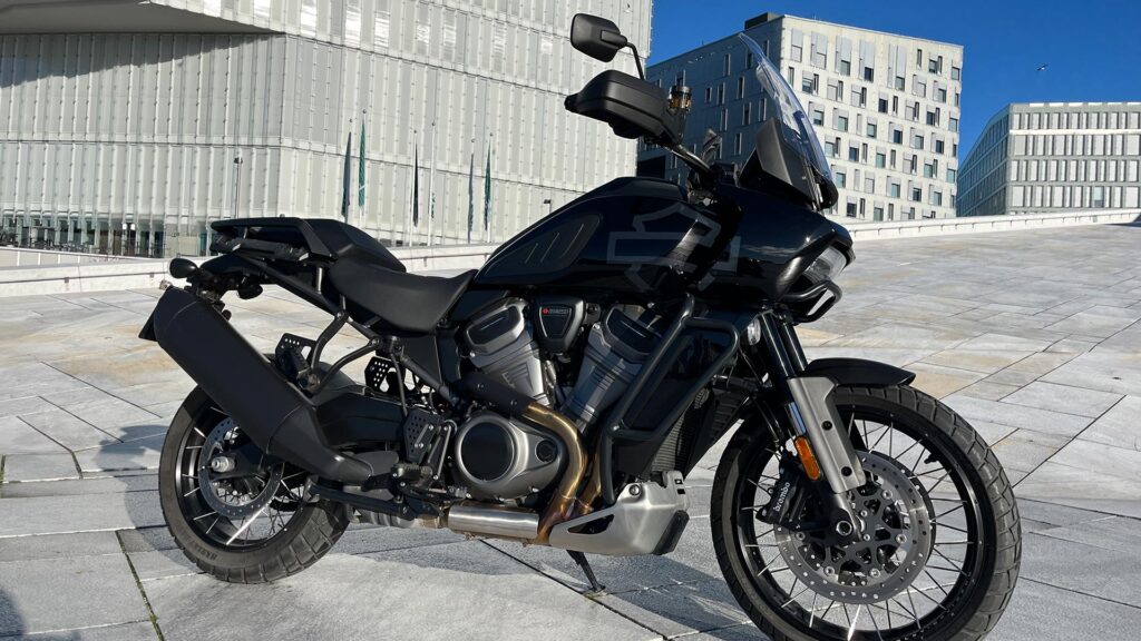 High end motorsykkelen Harley-Davidson-Pan-America-Special